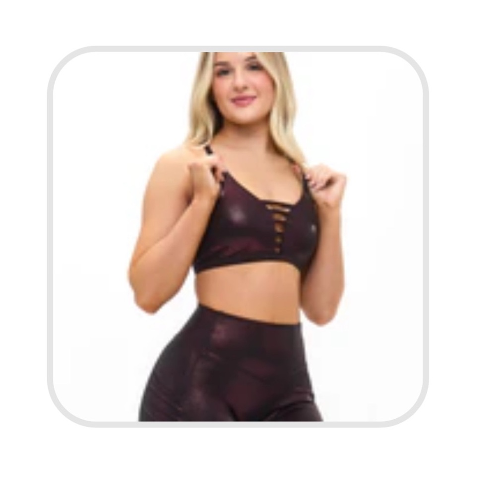 Buffbunny Spicy Sports Bra - Black Cherry
